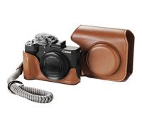 SmallRig Kit custodia in pelle per Canon PowerShot V1 marrone