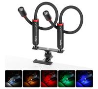 SmallRig 5796 RM 03 Kit luce video LED per fotografia macro (confezione da 2)