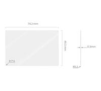SmallRig 5803 Pellicola salvaschermo per FUJIFILM X100VI / X100V / X-E4 / X-T4 / X-T5 / RICOH GR IV