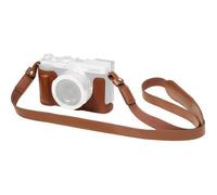 SmallRig Set di semigusci in pelle per Panasonic LUMIX L10 marrone