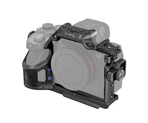 SMALLRIG A7 IV A7SIII A7R V Cage Kit "Rhinoceros" Kit per Sony Alpha 7R V/Alpha 7 IV/Alpha 7S III, Gabbia Completa con Fermacavo, Piastra a Sgancio Rapido Integrata per Arca-Swiss - 4308