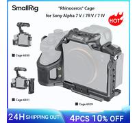 SmallRig A7 V / A7R V "Rinoceronte" Gabbia per Sony Alpha 7 V / 7R V / 7 IV, w 1/4"-20 Scarpa fredda filettata per maniglie Monitor 6029