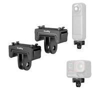 SMALLRIG Adattatore a Sgancio Rapido per Insta360 X5 / X4 Air/Ace Pro 2 / Ace Pro/Ace, Adattatore con Attacco a 2 Punte per Treppiedi, Selfie Stick, Accessori per vlogging (2 pezzi) - 6303