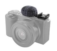 SMALLRIG Adattatore Slitta Fredda Paravento per sony ZV - 3526 | Cold Shoe Adapter with Furry Windscreen for per Sony ZV-E1, ZV-1 II, ZV-E10, ZV-1F, ZV-1