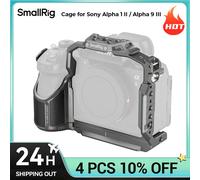 SmallRig Alpha 1 II / Alpha 9 III Gabbia per fotocamera per Sony A1 II / A9 III con varie interfacce per maniglie Microfoni Luci