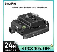SmallRig Arca-Swiss / Manfrotto compatibile Kit piastra di montaggio per palmare, stabilizzatore e treppiede semplifica le transizioni di scena 4234