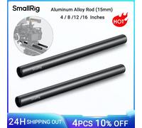 SmallRig 1049 Aluminum Alloy Pair of 15mm Rods (M12 4inch)