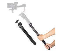 SMALLRIG Asta di Prolunga per Giunto Cardanico, Braccio in Fibra di Carbonio 15"/37 cm con Deflettore Antideflessione e Vite 1/4"-20 per DJI RS 4/4 Pro/4mini/3/3 Pro/3 mini/2-4378