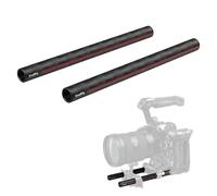 SMALLRIG Asta in fibra di carbonio da 15 mm per sistema di supporto da 15 mm, lunghezza 20 cm, per morsetti per aste, Mattebox e Follow Focus, confezione da 2 - 5211