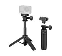 SMALLRIG Asta per Selfie con Apertura a un Tocco, Estensibile da 13,2 a 30,5 cm, Adattatore Bidirezionale Rimovibile per DJI Action 6/Nano, per DJI Action 5 Pro/4, per Insta360, per GoPro - 6149