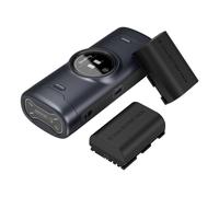 SmallRig Batteria DUAL per Canon LP-E6P con 2 Batterie 2520mAh USB