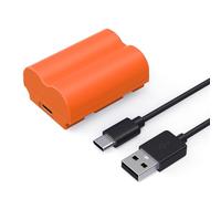 SMALLRIG Batteria NP-W235 2400mAh USB-C Arancione - 4970 | USB-C 2.5H Ricarica Rapida per FUJIfilm X-H2S, NP-W235 Batteria 2400mAh per FUJIfilm X-T5 / X-T4 / GFX 100S