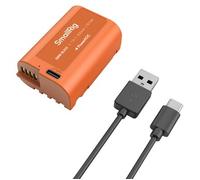 SmallRig Batteria ricaricabile per fotocamera DMW-BLK22 USB-C arancione