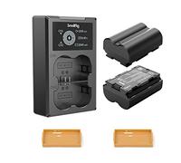 SMALLRIG Batterie per NP-W235 di Ricambio per Fotocamera (Confezione da 2) e Set di Caricabatterie per Display LCD, Batteria Ricaricabile per Fujifilm GFX 50S II, per Fujifilm X-T4, VG-XT4-3822