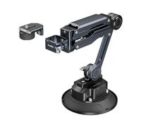 SMALLRIG Braccio Ammortizzatore 5" Ventosa Auto - 5507 | Mini braccio ammortizzatore elettronico, smorzamento idraulico, ventosa da 5 pollici, doppia molla