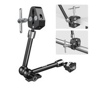 SMALLRIG Braccio Magico da 11 Pollici con Morsetto a Forma di Granchio, Braccio con vite da 1/4"-20 e Perni Retrattili, per Telecamere d'azione, Monitor, Luci Video e Microfoni - 5311
