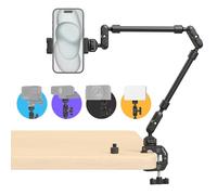 SMALLRIG Braccio Magico da 22" con Kit Morsetto a Granchio - 4766 | Supporto e Morsetto per Fotocamera da Tavolo Flessibile, Braccio Articolato, per Luce, Webcam, Microfono, Action Camera