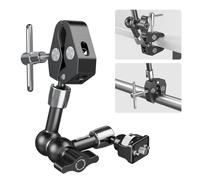 SMALLRIG Braccio magico da 7 pollici con morsetto a forma di granchio, braccio con vite da 1/4"-20 e perni retrattili, per action camera, monitor, luci video e microfoni - 5310