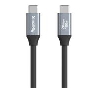SMALLRIG Cavo dati da USB C a USB C 35 cm, cavo USB C 3.2 Gen 2x2 da 20 Gbps, trasferimento dati ad alta velocità, supporta la ricarica rapida PD 100 W, per iPhone, per MacBook e fotocamere, ecc. -