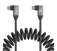 SmallRig Cavo USB-C angolato 35 cm 20 Gbps PD100W Flessibile