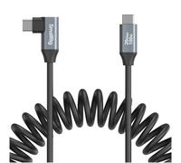 SmallRig Cavo USB-C Cavo Dritto Angolato 35cm 20Gbps 100W Ricarica Rapida