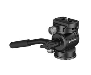 SMALLRIG CH3 Video Head, Treppiede Fluido Pan Tilt Head con Piastra a Sgancio Rapido per Arca Swiss, Supporto Rotazione a 360° e Inclinazione a 90°/-70°, Carico Massimo 3 kg/6,6 Libbre, per DSLR-4936