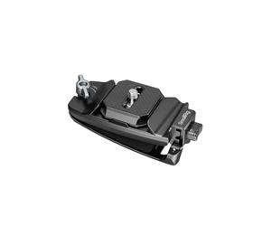 SMALLRIG Clip per fotocamera con piastra, sistema di sgancio rapido, carico utile massimo 40 kg/88 lb, per Sony, per Nikon, per Fujifilm, per fotocamera DSLR, kit di clip per tracolla per zaino per