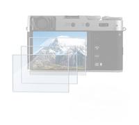SMALLRIG Confezione da 3 pellicole proteggi schermo per Fujifilm X100VI / X100V / X-E4 / X-T4 / X-T5 e per RICOH GR IV, vetro temperato ultra sottile da 0,3 mm, bordo rotondo 2,5D, antigraffio