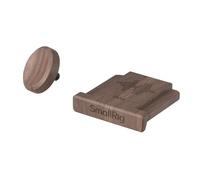 SMALLRIG Copertura Slitta Noce con Pulsante per fuji - 6239 | Copertura Slitta a Caldo in Noce con Pulsante di Scatto per FUJIFILM X100VI/X100V/X-T30
