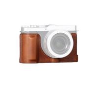SMALLRIG Custodia Pelle per panasonic L10 Marrone - 5699 | foro Filettato da 1/4"-20 perla Maggior Parte dei Treppiedi, Custodia Protettiva in Vera Pelle Stile Retrò