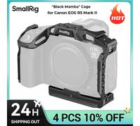 SmallRig EOS R5 Mark II "Black Mamba" / HawkLock Gabbia a sgancio rapido per Canon EOS R5 Mark II Kit gabbia con maniglia superiore 4975