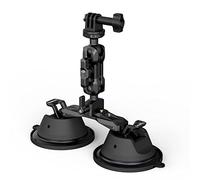 SMALLRIG Esclusivo Supporto a Ventosa a Doppio Strato per GoPro, per Fotocamera Leggera, Fotocamera d'Azione, Vlogging, Telefono Cellulare - 3566