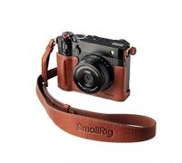 SMALLRIG Étui de protection en cuir marron pour Fujifilm GFX100RF