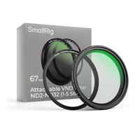 SMALLRIG Filtro ND Variabile Magnetico da 67 mm ND2-ND32 (1-5 stop) + Anello Filtro Filettato, Nessuna Croce a X, Filtro a Densità Neutra Regolabile Resistente ai Graffi in Vetro Ottico HD - 4581