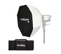 SMALLRIG FL-65 Softbox a Pieghevole da 65 cm con Attacco Bowens - 6407 | con gonna riflettente per il controllo della luce e borsa per il trasporto, per SmallRig, per Neewer, per Godox per Aputure