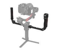 SMALLRIG Focus Control Dual Grip Stabilizzatore Cardanico per DJI RS 2 / RS 3 Pro, Doppia Impugnatura con Guida NATO, Funzionamento Tramite Joystick, Carico Massimo 17,6 lb - 4327