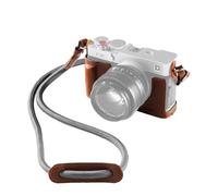 SMALLRIG FUJIFILM X-E5 - Set di borse in vera pelle per FUJIFILM X-E5, con tracolla, marrone, 130.9 × 60.76 × 48.29 mm, valigetta
