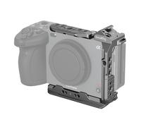 SMALLRIG FX3/FX30 HawkLock Quick Release Half Cage per Sony FX3 / FX30, con QR NATO Rail, Progettazione Modulare per Sony XLR Handle, Integrato Piastra a Sgancio Rapido per Arca - 4772