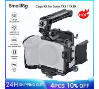 SmallRig FX30 Kit gabbia per Sony FX3 / FX30, con maniglia superiore V-Mount Piastra di montaggio batteria Morsetto cavo Protezione schermo LCD 5823