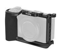 SMALLRIG Gabbia per fotocamera Canon PowerShot V1, impugnatura ergonomica in silicone integrata, piastra a sgancio rapido per Arca, 0,6 cm-20 fori filettati, 0,6 cm-20 fori di posizionamento per ARRI