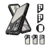 SMALLRIG Gabbia Phone per Samsung Galaxy S24 Ultra (Design QR) con Adattatore per Filtro da 67 mm, Piastra Posteriore per Obiettivo con Attacco T, Piastra Posteriore per Obiettivo da 17 mm - 4601