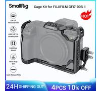 SmallRig GFX100S II Kit gabbia per fotocamera per FUJIFILM GFX100S II con morsetto per cavo USB-C Piastra a sgancio rapido Arca-Swiss -4715