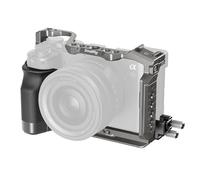 SmallRig 5198 Kit gabbia a sgancio rapido "HawkLock" con impugnatura in silicone per Sony Alpha 7C II / 7CR