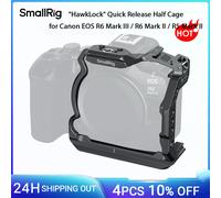 SmallRig "HawkLock" Mezza gabbia a sgancio rapido per Canon EOS R6 Mark III / R6 Mark II / R5 Mark II con piastra a sgancio rapido Arca-Swiss