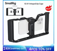 SmallRig IG-01 Integra Grip Cage per smartphone per iPhone per Samsung Doppio impugnatura ultra larga con supporti per pattini freddi -5355