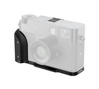 SMALLRIG Impugnatura a L per fotocamera FUJIFILM X Half, piastra a sgancio rapido integrata per Arca, impugnatura ergonomica leggera in silicone con copertura slitta (argento) - 5332