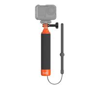 SMALLRIG Impugnatura Galleggiante Impermeabile per Action Camera - 6152 | Monopiede, per DJI Action, per GoPro, per Insta360, asta subacquea per sport acquatici (Arancione)