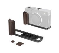 SMALLRIG Impugnatura L Ebano per fuji X-E5 Nero - 6237 | Impugnatura a L in legno di ebano per FUJIFILM X-E5, piastra a sgancio rapido per Arca