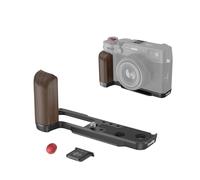 SMALLRIG Impugnatura L Legno per fuji X100VI/X100V Nero-4805 | QR per Arca