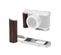 SMALLRIG Impugnatura L Legno per panasonic L10 Argento - 5943 | piastra a sgancio rapido per Arca-Swiss, commutazione rapida tra treppiede, riprese a mani libere, argento